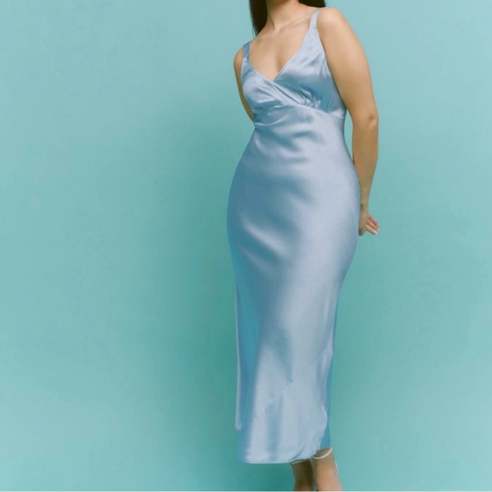 Reformation Daytona Silk Dress